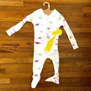 5 for $20 RISE little earthling organic dino PJs